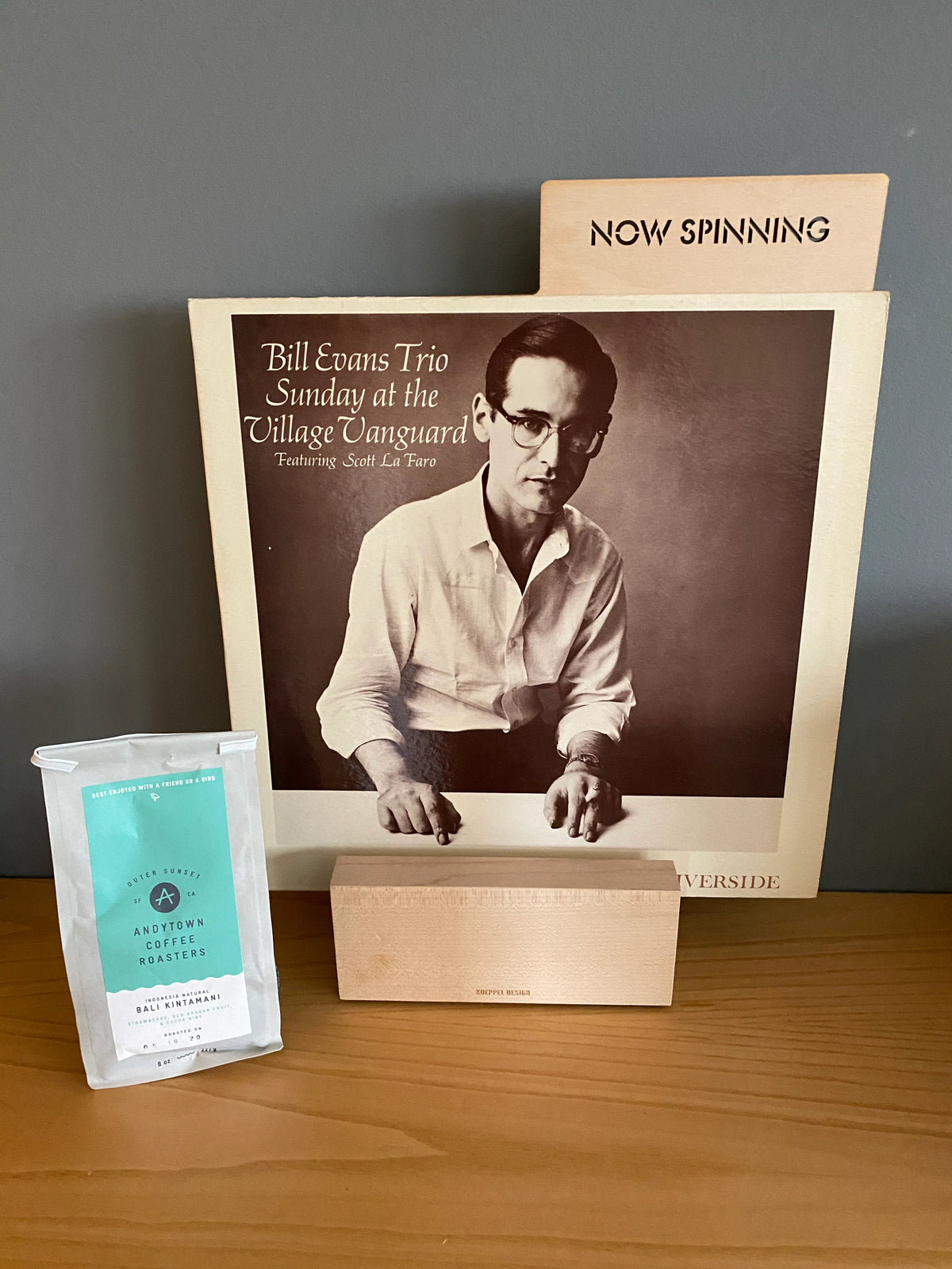 Record Pairing: Bill Evans Trio + Andytown coffee