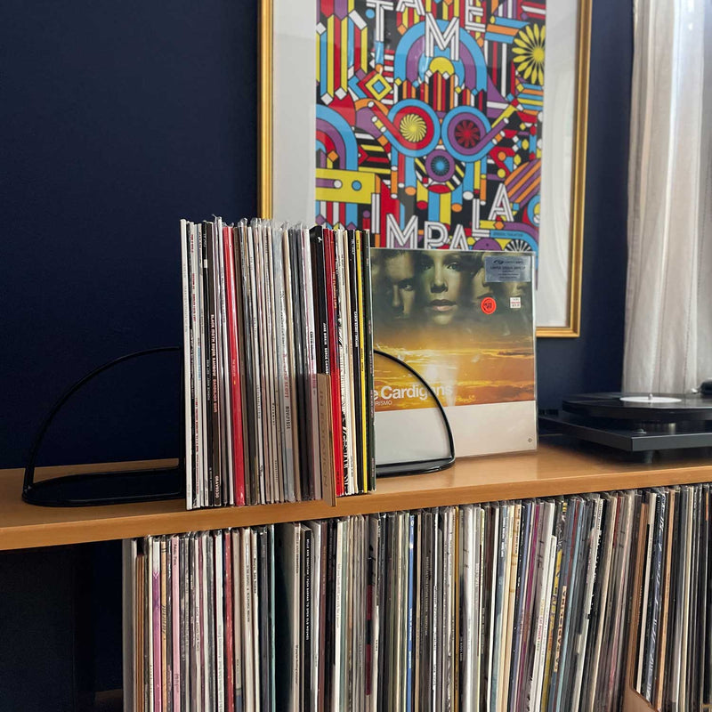 Better than a bookend: Vinyl Record Display Ends