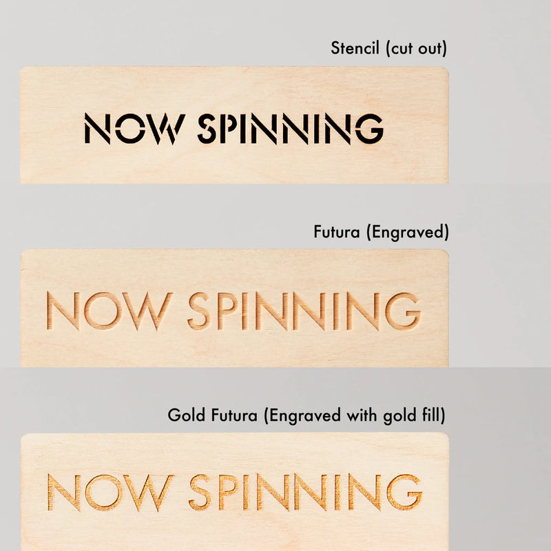 wood record divider styles