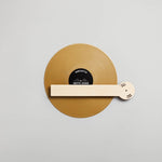 Wood placeholder sticks for browsing vinyl records