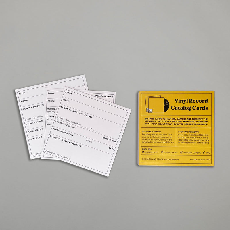Catalog Card retail sample pack